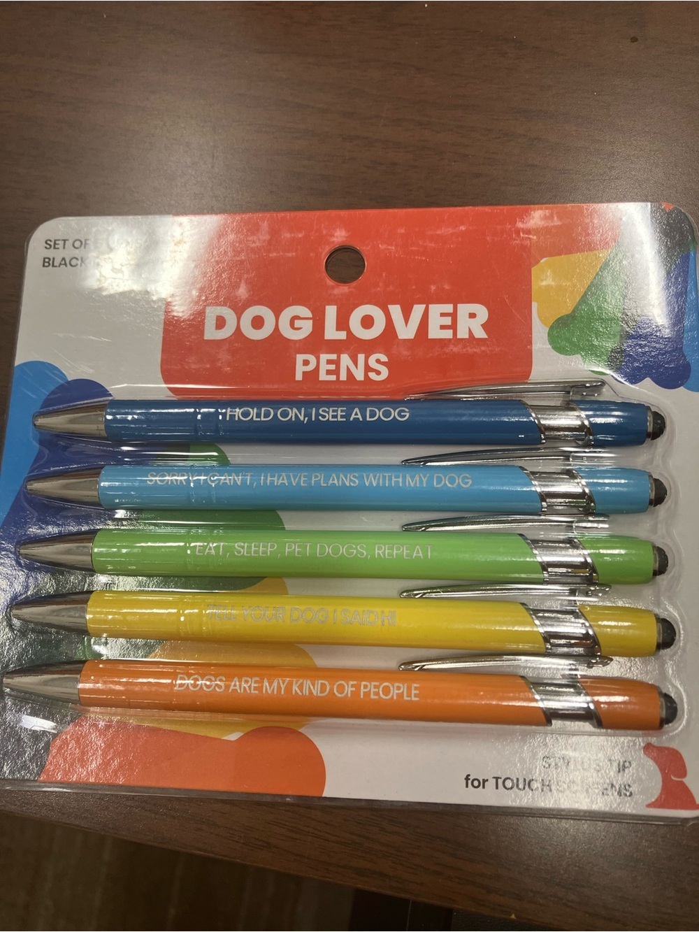 New dog 🐕lovers set of 5 pens
